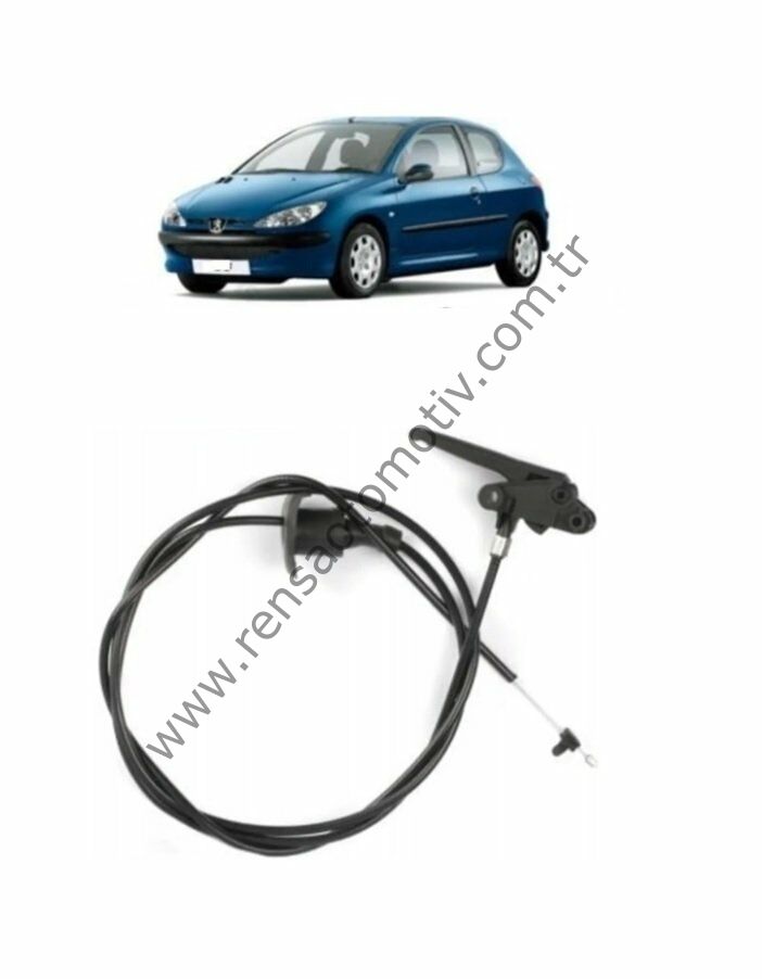 MOTOR KAPUT AÇMA TELİ PEUGEOT 206