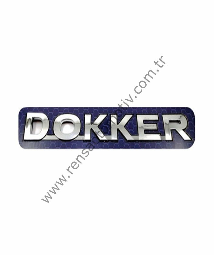 ARKA BAGAJ YAZI DACIA DOKKER