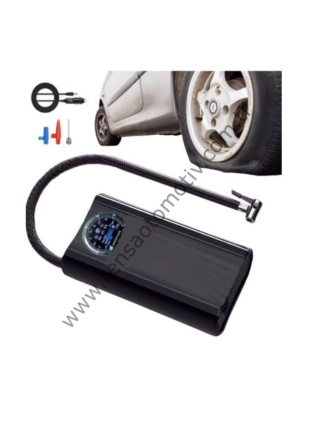 HAVA POMPASI KOMPRESÖR LASTİK ŞİŞİRME TAŞINABİLİR 12 VOLT ARAÇ LASTİK, BİSİKLET VB.