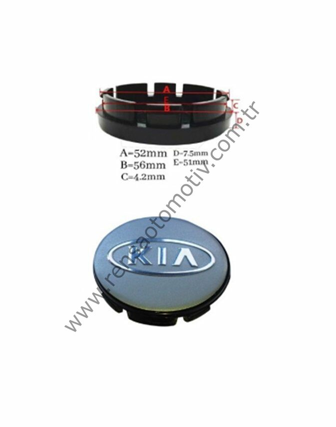 JANT GÖBEK ARMASI GRİ RENK 56-52mm (Q55) KIA