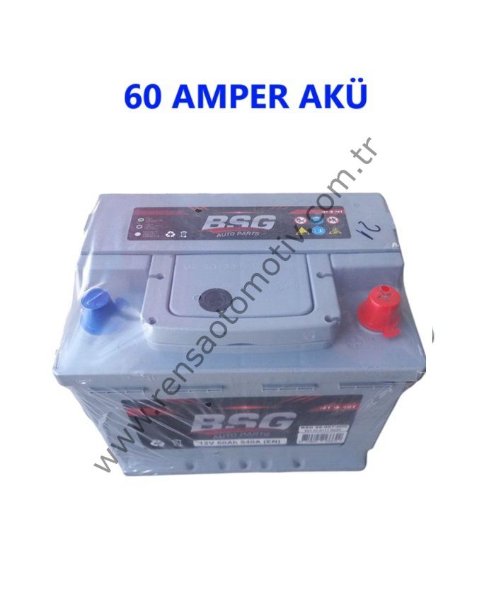 AKÜ 60 AMPER STANDART 60AH 540A 242X175X190 -40 +61 derece