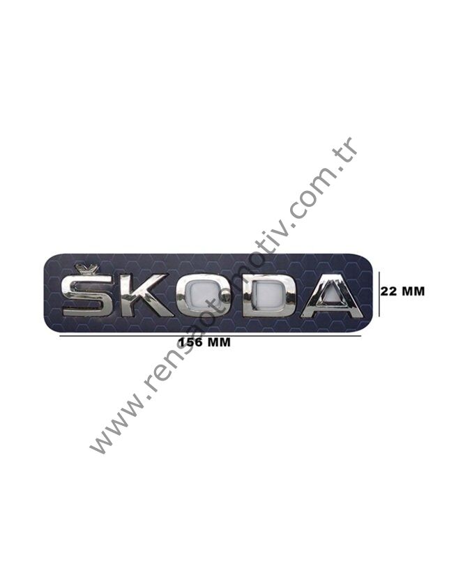 ARKA BAGAJ YAZI ''SKODA'' SKODA