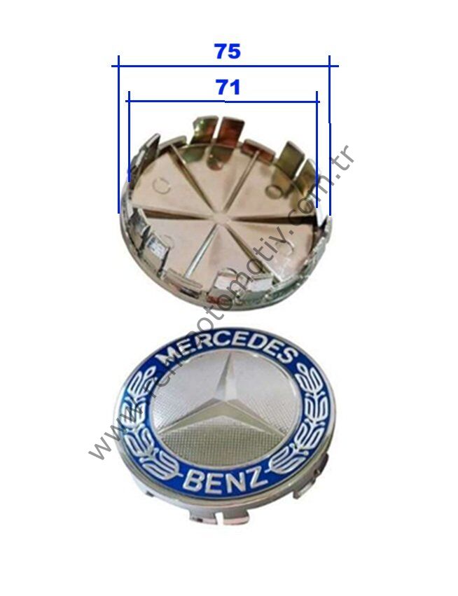 JANT GÖBEK ARMA Q75-71 KOMPLE MAVİ MERCEDES