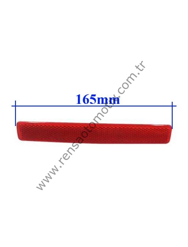 ARKA TAMPON REFLEKTÖR KISA TİP 165mm SAĞ VOLKSWAGEN T5 03-12