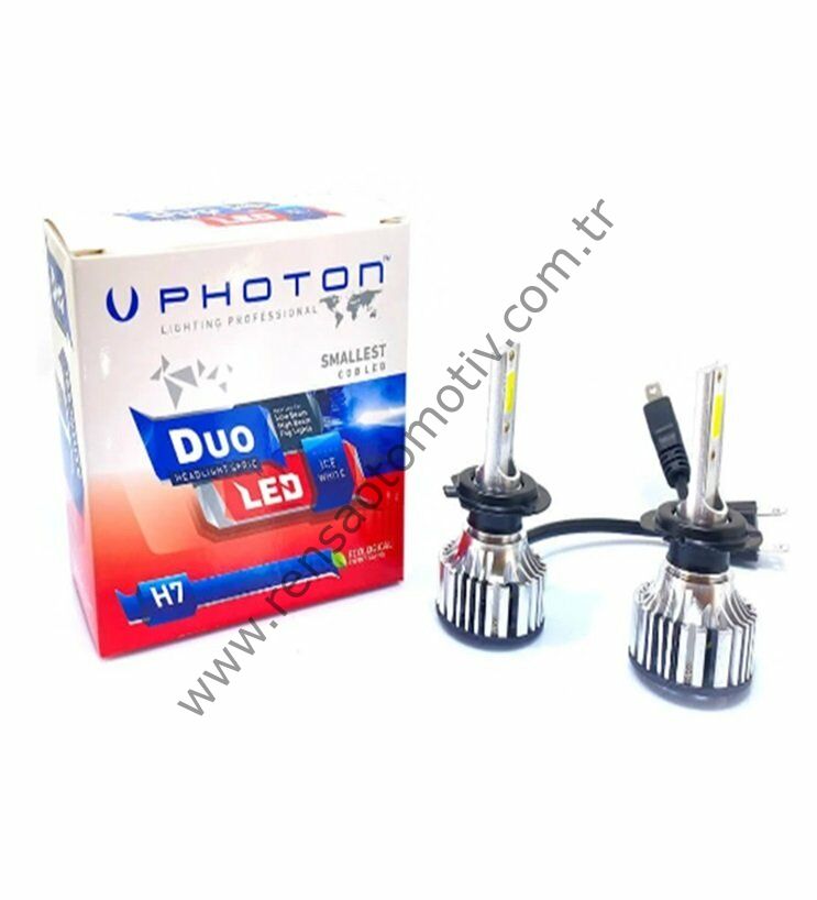 XENON AMPUL PHOTON H7 LED DUO SERİSİ 12-24V