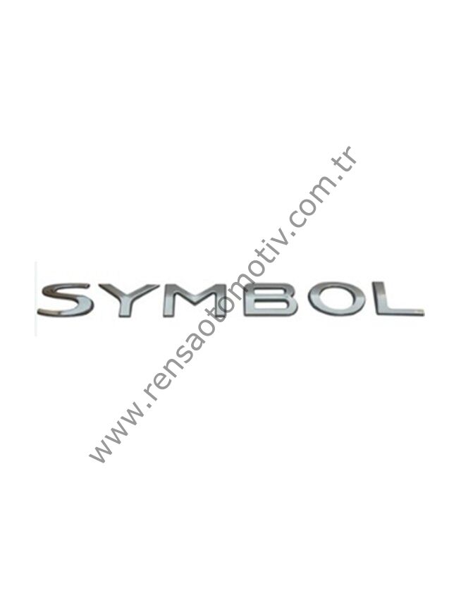 ARKA BAGAJ YAZI ''SYMBOL'' RENAULT CLIO