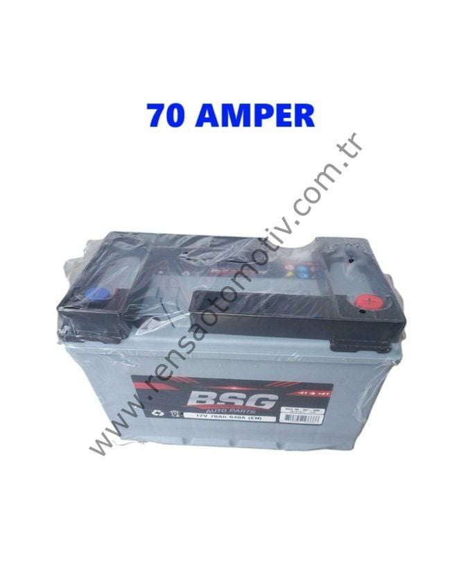AKÜ 70 AMPER 12V 70 AH N50 DÜZ SMF IND SULU 260X173X225