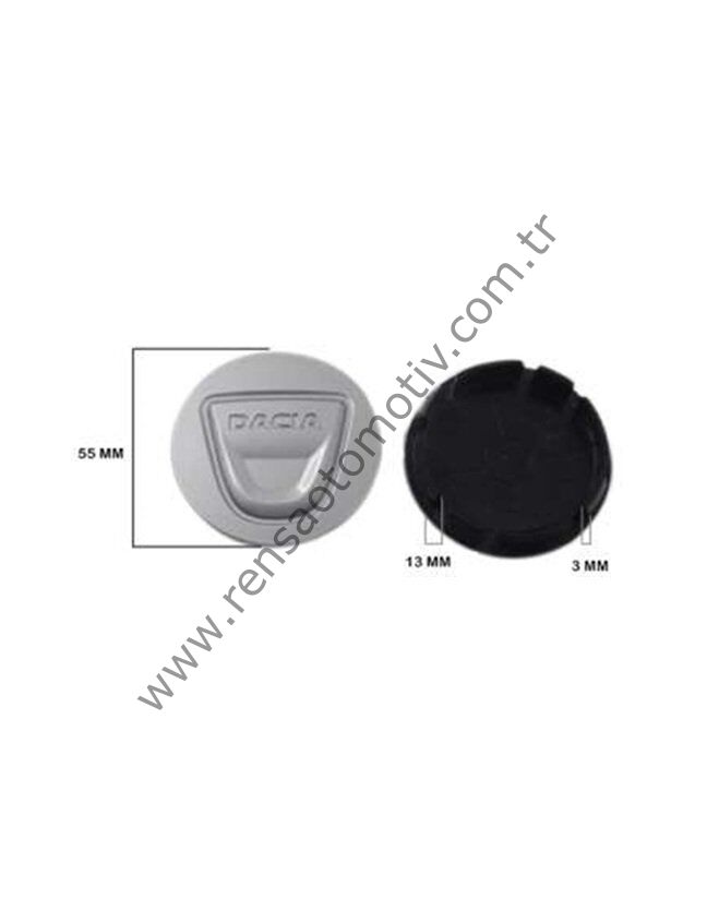 1 ADET JANT GÖBEK ARMA (Q55) 56-52mm AÇIK GRİ DACIA