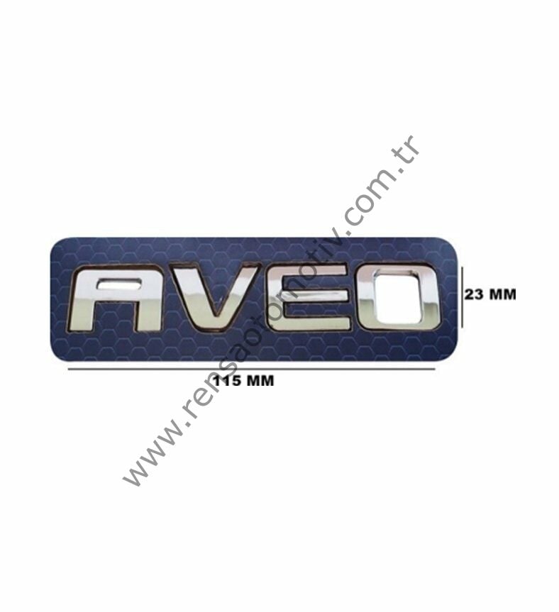 ARKA BAGAJ YAZI ''AVEO'' CHEVROLET AVEO