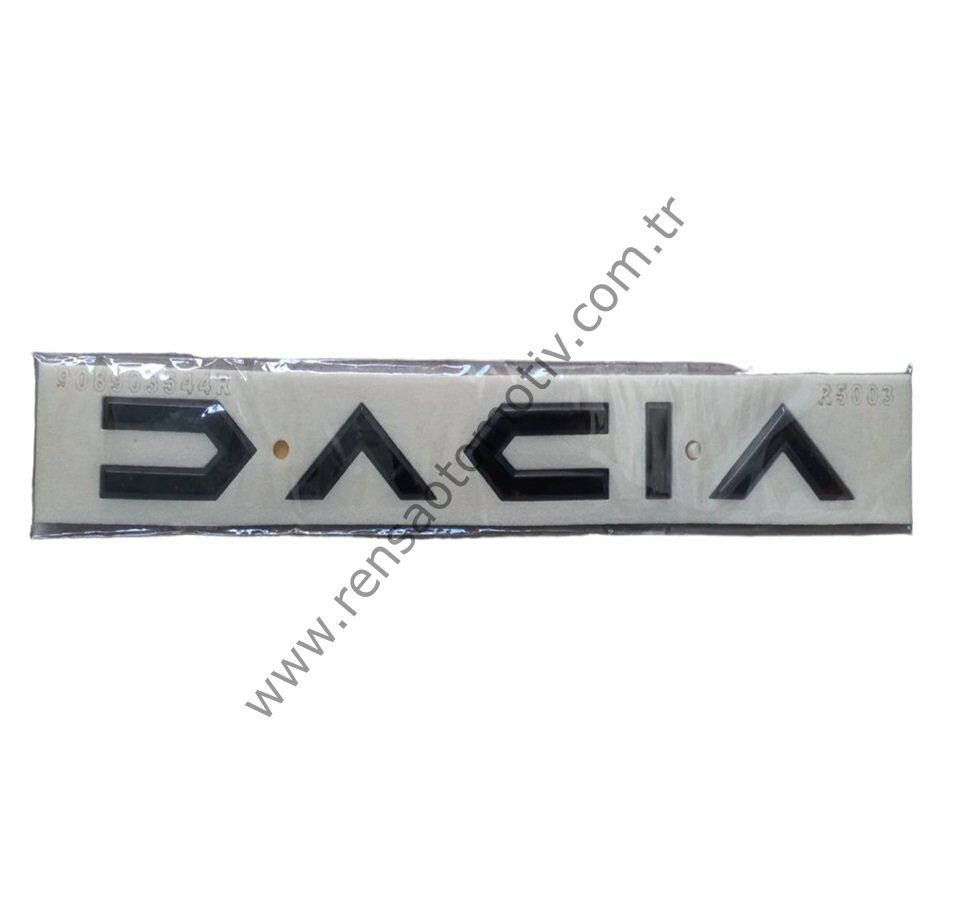 ARKA BAGAJ YAZI SİYAH RENK '' D A C I A '' DACIA YM