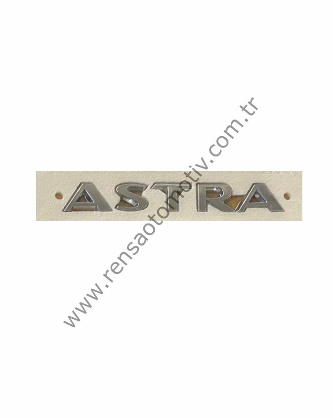 ARKA BAGAJ YAZI ''ASTRA'' OPEL ASTRA J YM 2016