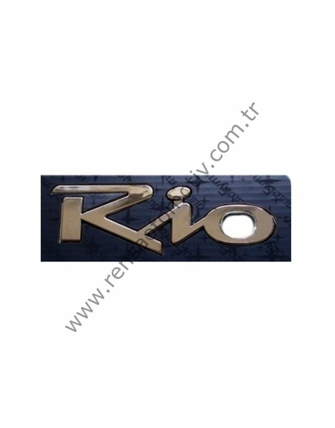 ARKA BAGAJ YAZI RİO KIA RİO 2005-2011