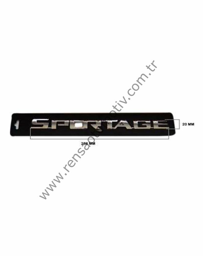 ARKA BAGAJ YAZI SPORTAGE (BÜYÜK) KIA SPORTAGE 2016-2019