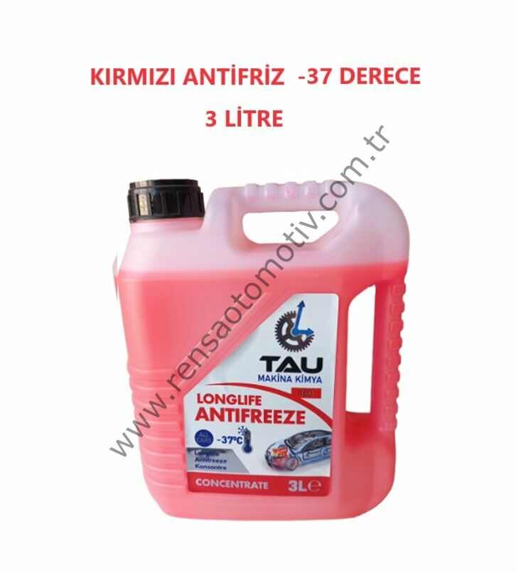 ANTİFRİZ KIRMIZI -37 3 litre DERECE (KOLİ 6 ADET)