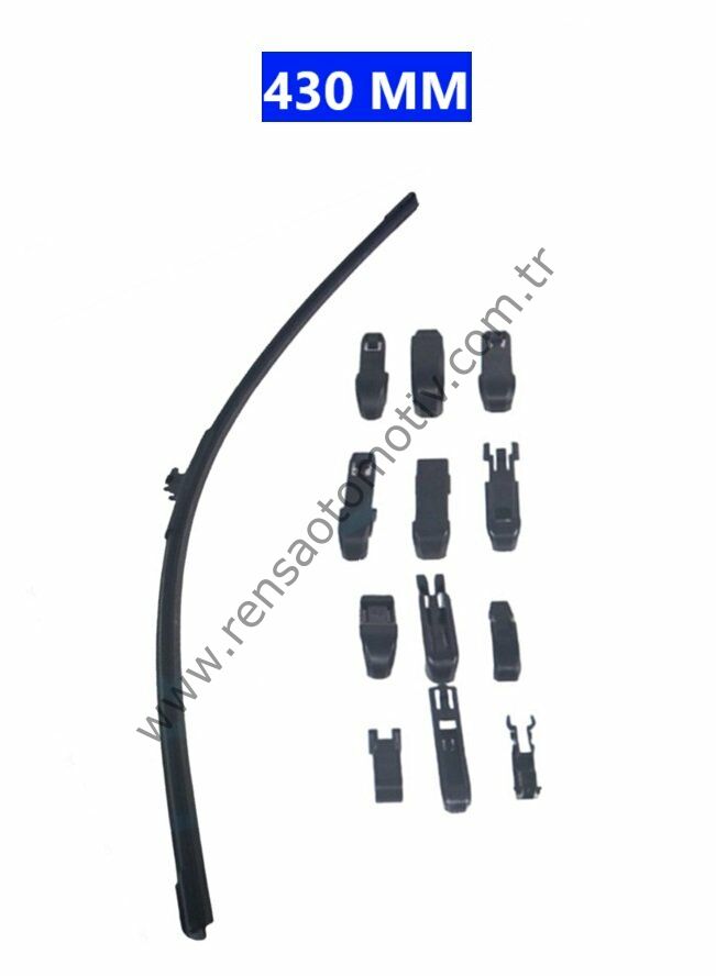 SİLECEK SÜPÜRGESİ MUZ TİPİ 12 APARATLI 430 MM 17