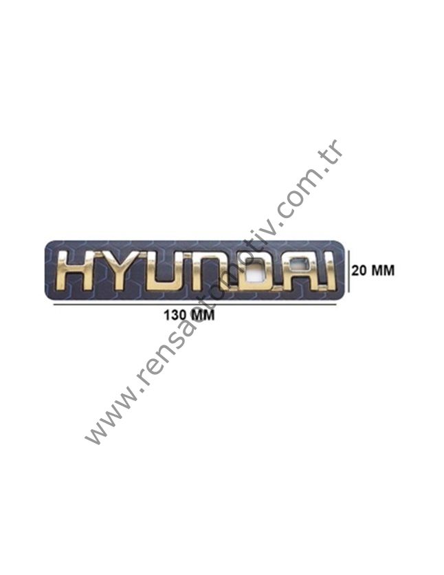 ARKA BAGAJ YAZI HYUNDAI BÜYÜK HYUNDAI ACCENT 2006-2010