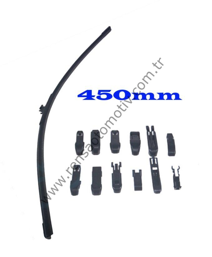 SİLECEK SÜPÜRGESİ 12 APARATLI 450 MM 18