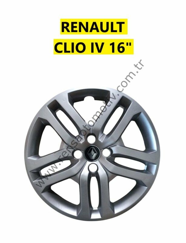 JANT KAPAK 16'' inç TAKIM 4 ADET RENAULT CLIO IV