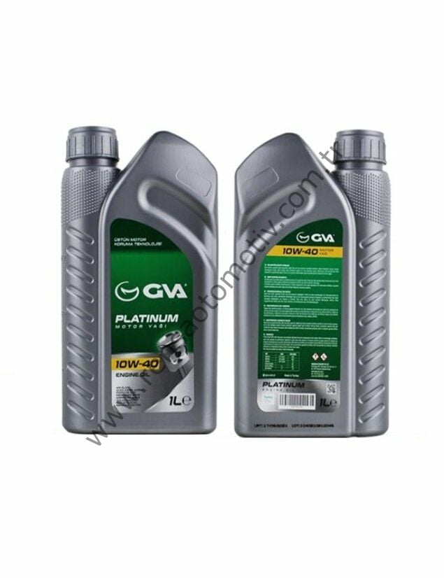 10W40 MOTOR YAĞI 1 LİTRE PLATINUM YARI SENTETİK API SL/CF