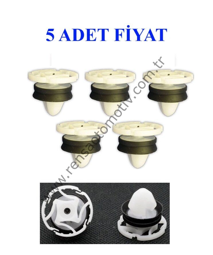 KAPI DÖŞEME KLİPS 5 ADET PEUGEOT 308 CITROEN C4 DS4