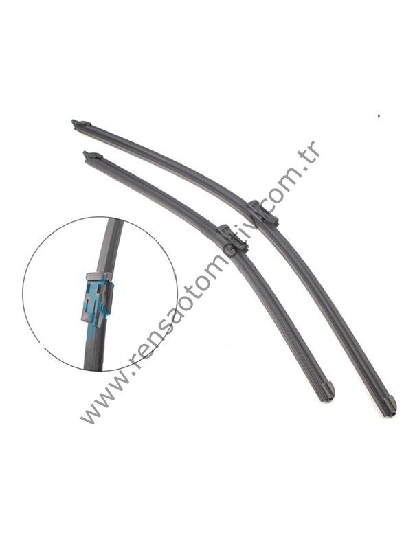 SİLECEK TAKIM ÖN 600-480 24''+19''  PASSAT 11-14 JETTA 12- GOLF VI 11-14 CC SKODA OCTAVIA III 12- AUDI Q2 16-