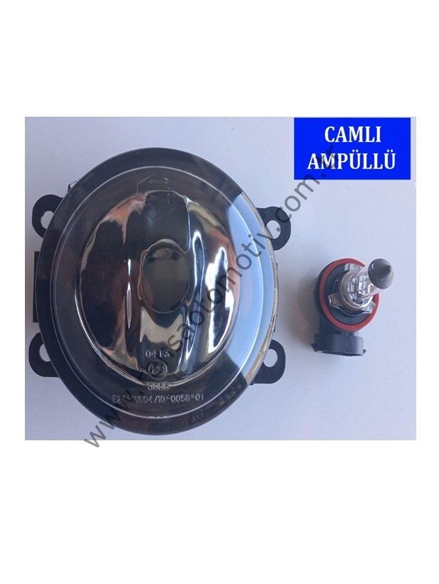 SİS FARI AMPÜLLÜ CAMLI 207 307 407 C3 C4 C5 XSARA CLIO II III FLUENCE MEGANE ASTRA TRANSİT CONNECT