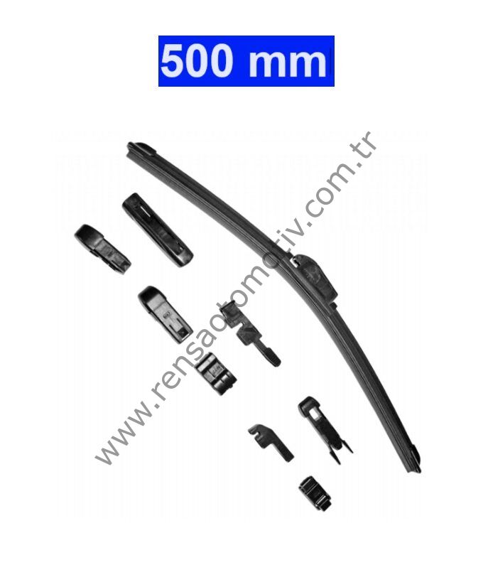 SİLECEK SÜPÜRGESİ 500mm 20'' 9 APARATLI MUZ TİPİ