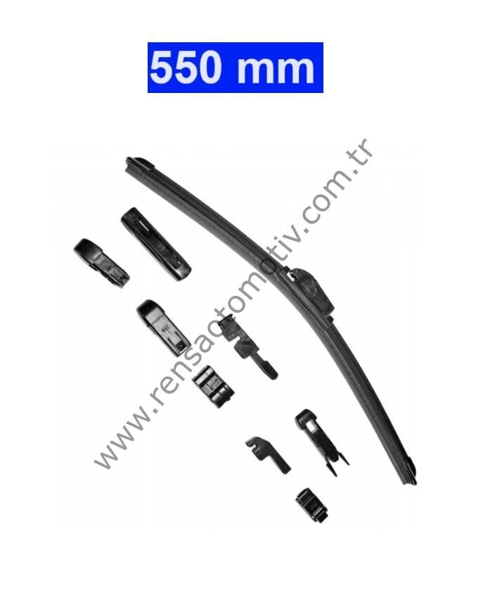SİLECEK SÜPÜRGESİ 9 APARATLI MUZ TİPİ 550mm  22''