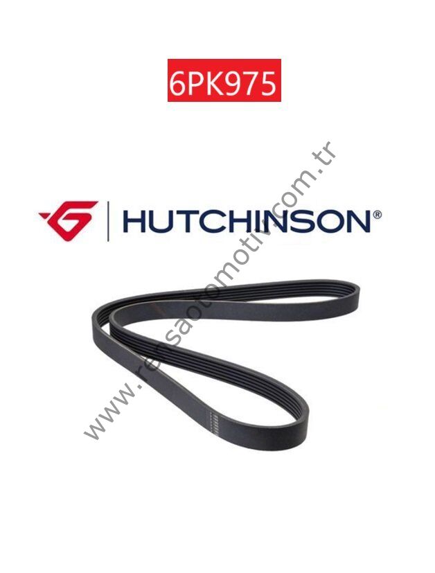 6PK975 V KAYIŞI 206 307 PARTNER C2 C3 C4 C5 BERLINGO FİESTA VI FOCUS GOLF III IV PASSAT