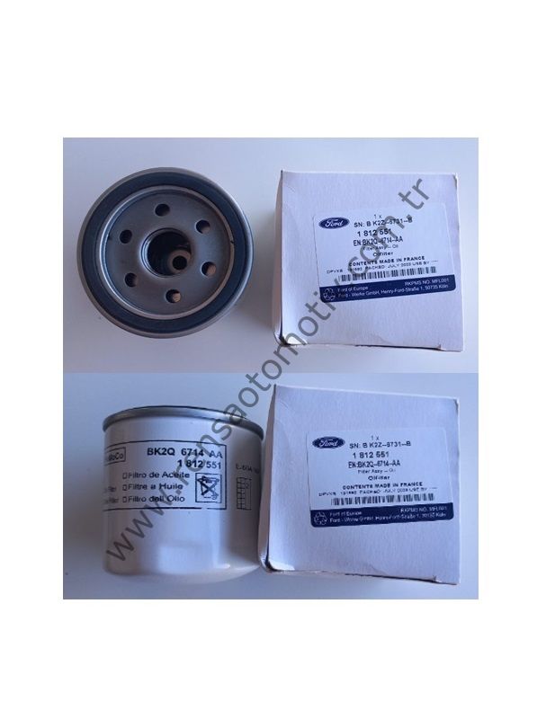 YAĞ FİLTRESİ PEUGEOT BOXER 2.2HDI 2011> FORD TRANSİT 2.2 TDCI 2006-2014