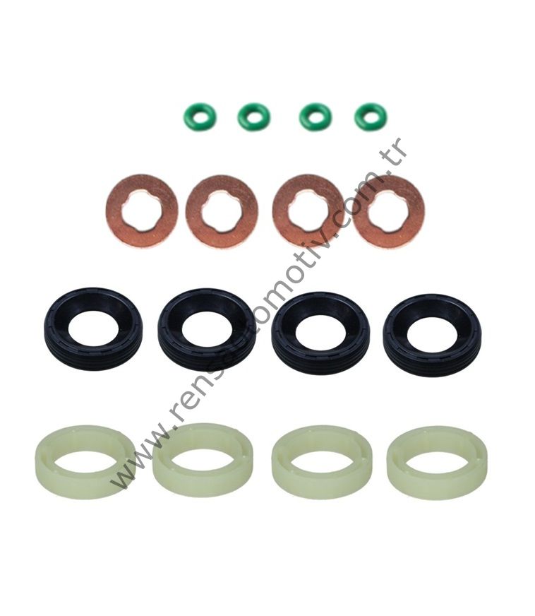 ENJEKTÖR KEÇE FULL SET PUL ORİNG TAKIM 207 307 308 407 PARTNER C3 C4 C5 BERLINGO FOCUS FİESTA1.6HDI