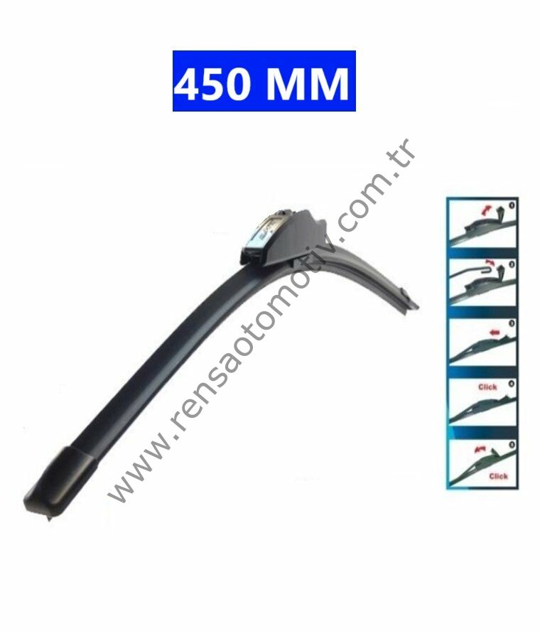 SİLECEK SÜPÜRGESİ MUZ TİPİ ÜNİVERSAL TEK TİP 450 MM 18''