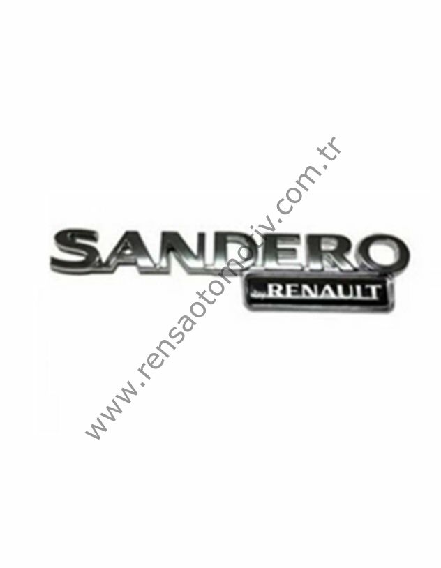 ARKA BAGAJ YAZI ^^SANDERO BY RENAULT^^ DACIA SANDERO