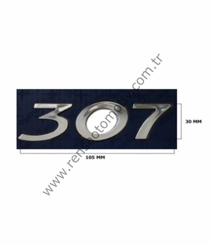 ARKA BAGAJ YAZI PEUGEOT 307 ''307''