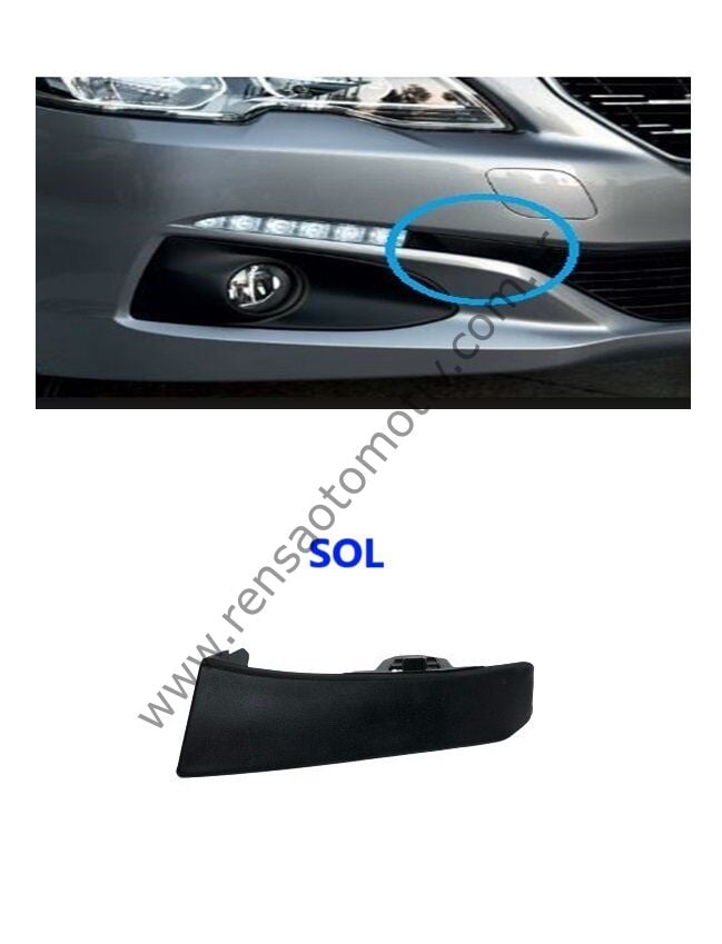 ÖN TAMPON PANJUR CITASI LED YAN PARÇA SOL PEUGEOT 301 2017-