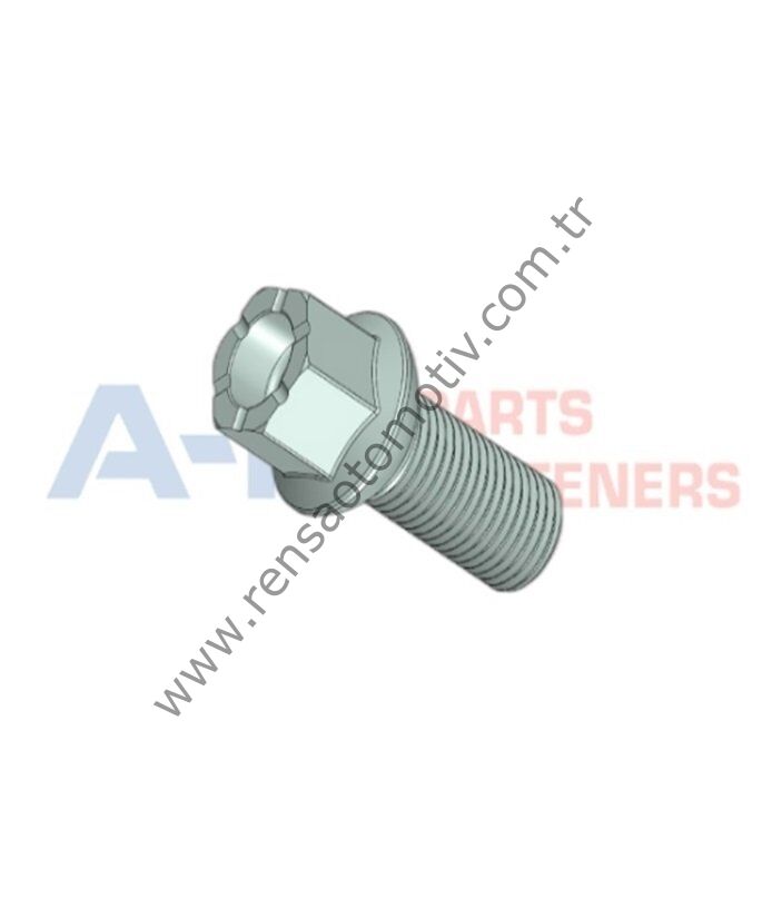 BİJON CİVATASI DELİKLİ GALVANİZ AA.17 M14X1.50X27 A3 A4 IBIZA LEON FABIA OCTAVIA CADDY GOLF PASSAT