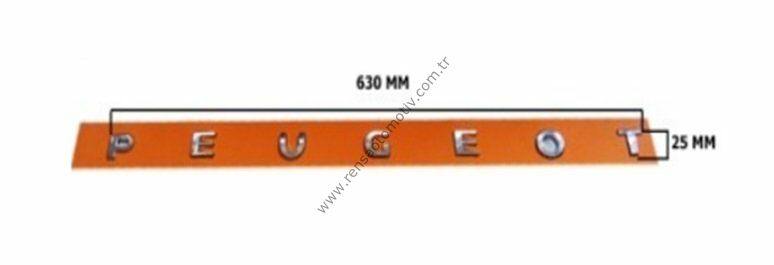 BAGAJ YAZI PEUGEOT PARTNER VAN '' P E U G E O T ''