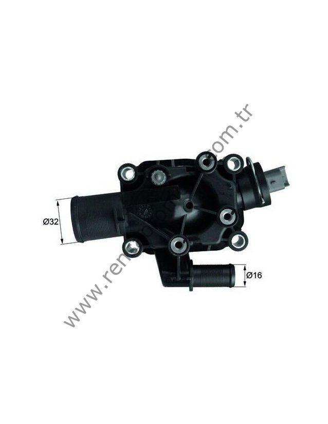 TERMOSTAT KOMPLE PEUGEOT 206 207 301 307 308 PARTNER CITROEN C2 C3 C4 C-ELYSEE BERLİNGO 1.6 16V 08-