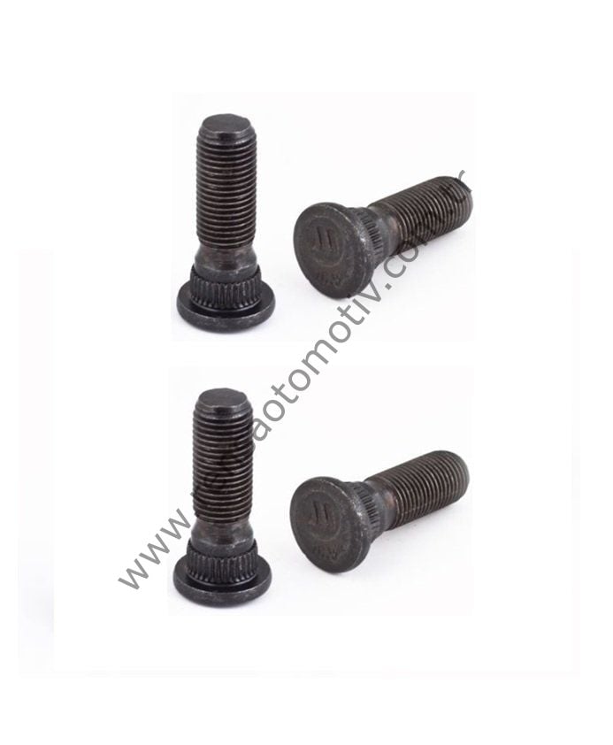 4 ADET BİJON CİVATASI ARKA UZUN (Q20 M12X1.25 B-25 L-37 H-42 d1-Q14) RENAULT R12