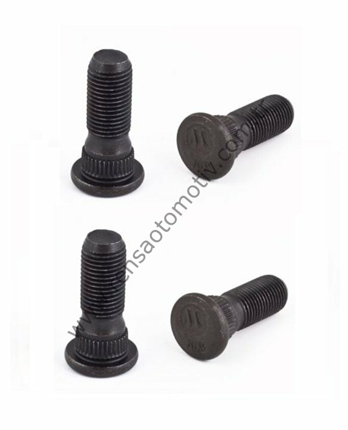 4 ADET BİJON CİVATASI ÖN KISA (Q20 M12X1.25 L-35 H-38 d1-Q14) RENULT R12