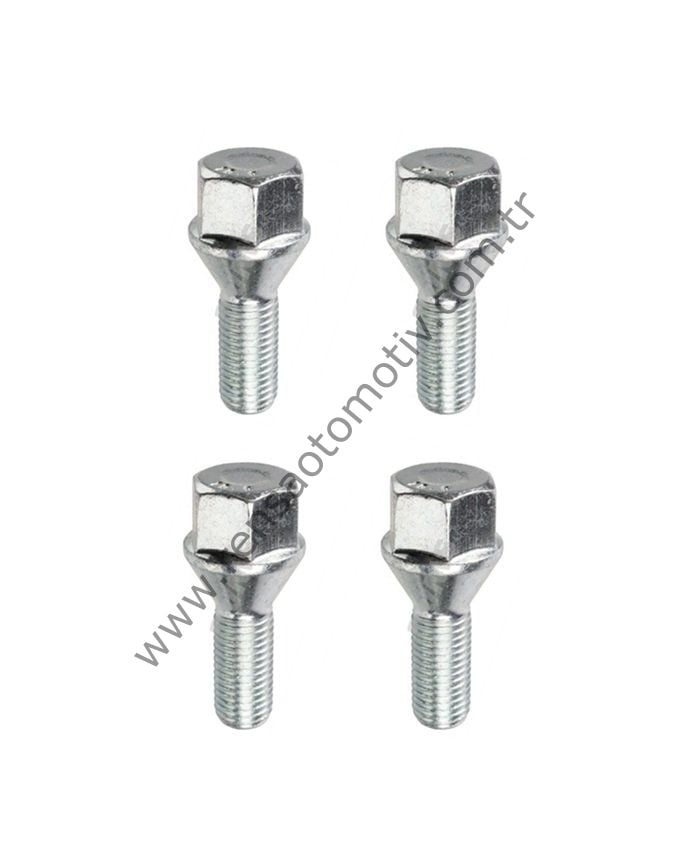 4 ADET  BİJON CİVATASI GALVANİZ (M12X1.50X23) DACIA NISSAN RENAULT