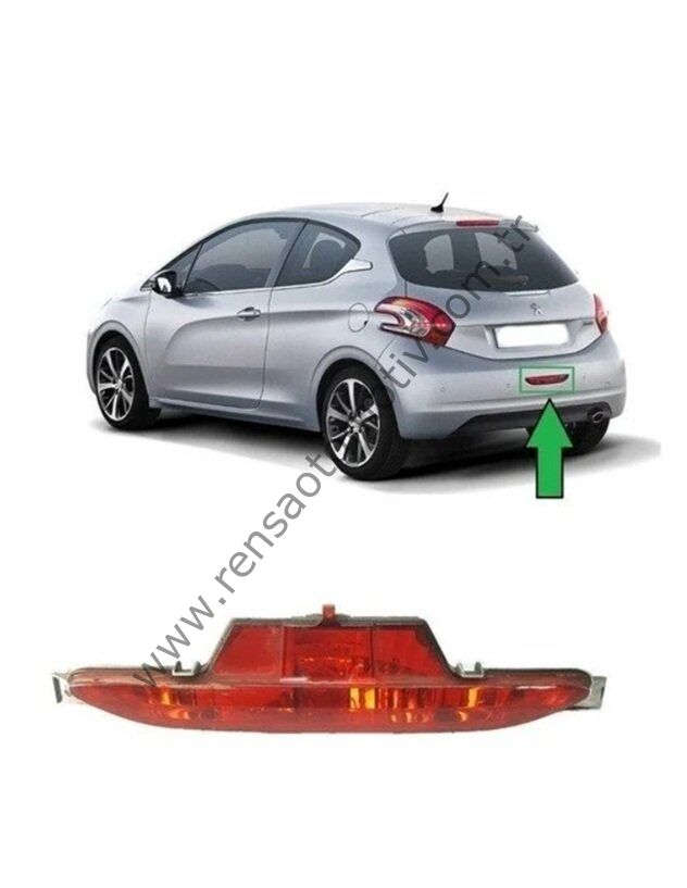 ARKA SİS LAMBASI REFLEKTÖR 208 15- CORSA F 19- DS3 18-