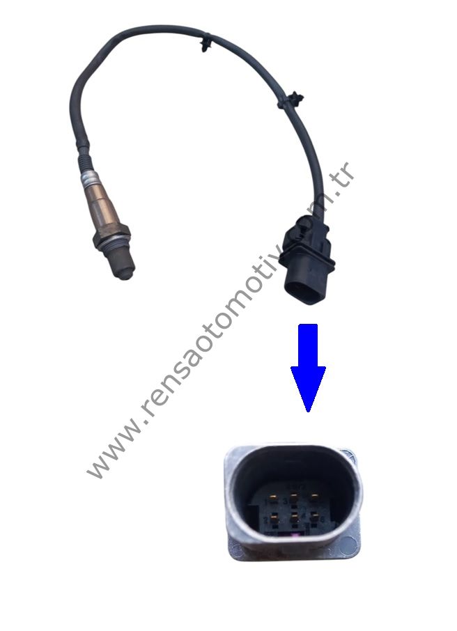 OKSİJEN SENSÖRÜ 350mm 207 208 301 308 PARTNER CITROEN C3 C4 C-ELYSEE BERLİNGO RENAULT MEGANE III