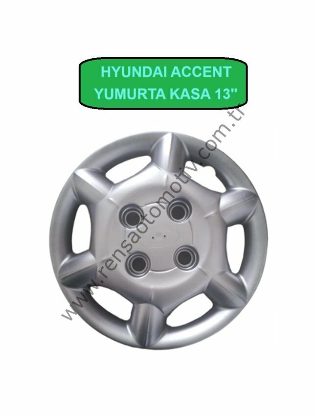 JANT KAPAK 13'' inç TAKIM (4 ADET) HYUDAI ACCENT YUMURTA KASA