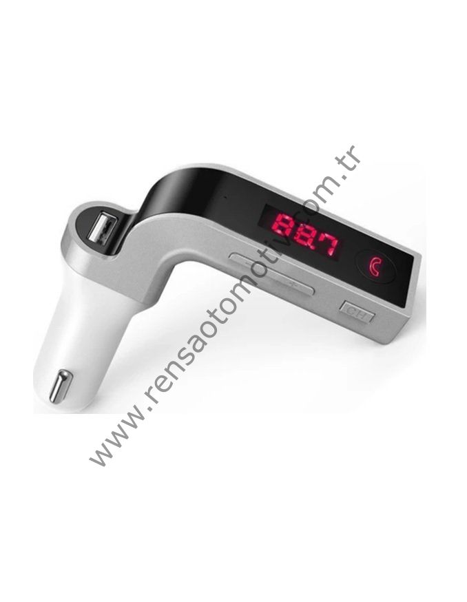 CAR CHARGER G7 MP3 PLAYER BLACK - ARAÇ ŞARJI VE MP3 OYNATICI