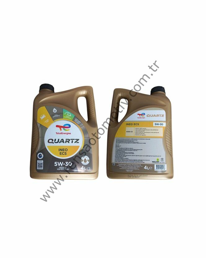 TOTAL MOTOR YAĞI DPF 5W30 4 LİTRE QUARTZ INEO ECS ACEA C2 API A5/B5 PSA CTIROEN TTLQUAR5W30