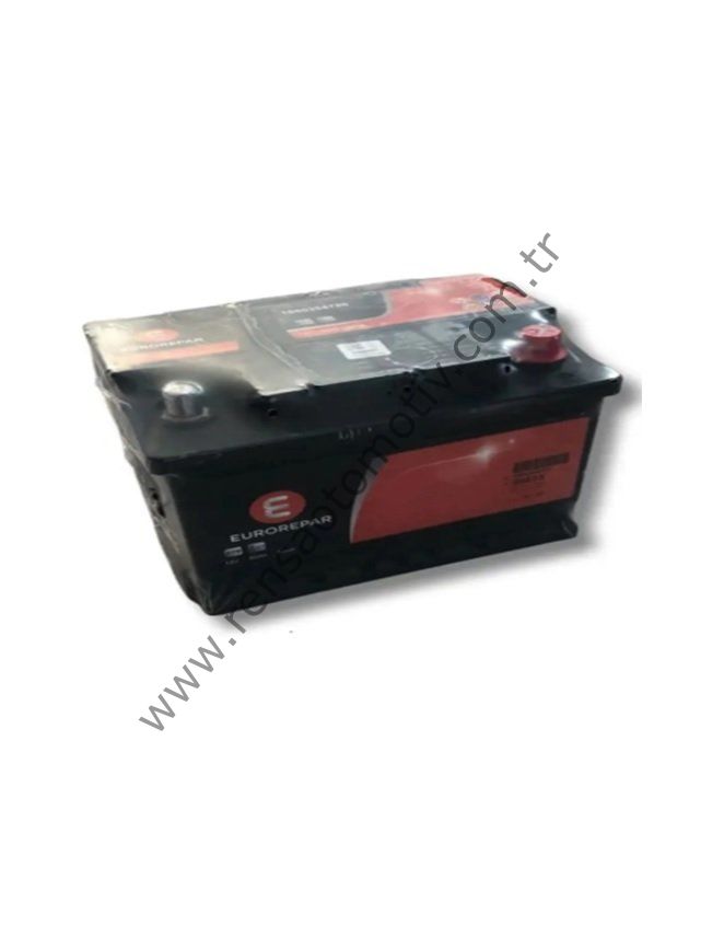 EUROREPAR AKÜ 72 AMPER STANDART 72AH 680A 278X175X175