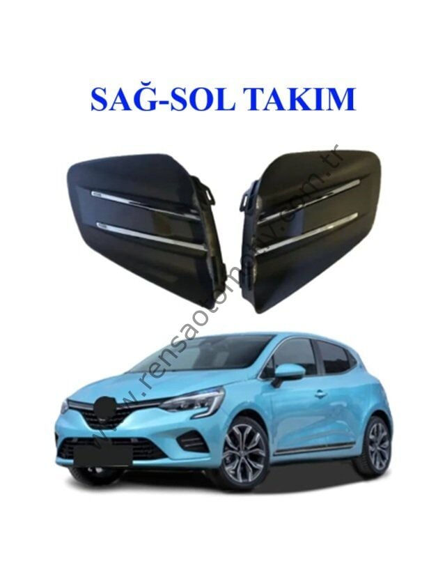 SİS FAR ÇERÇEVESİ NİKELAJLI SİSSİZ SAĞ-SOL TAKIM CLIO V