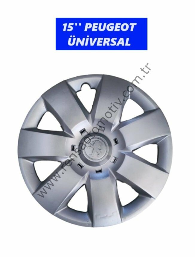 JANT KAPAK 15'' inç TAKIM (4 ADET) PEUGEOT ASLAN ARMALI ÜNİVERSAL