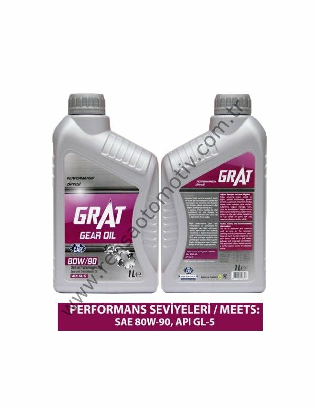 ŞANZIMAN YAĞI 1 LİTRE 80W90 API GL-5